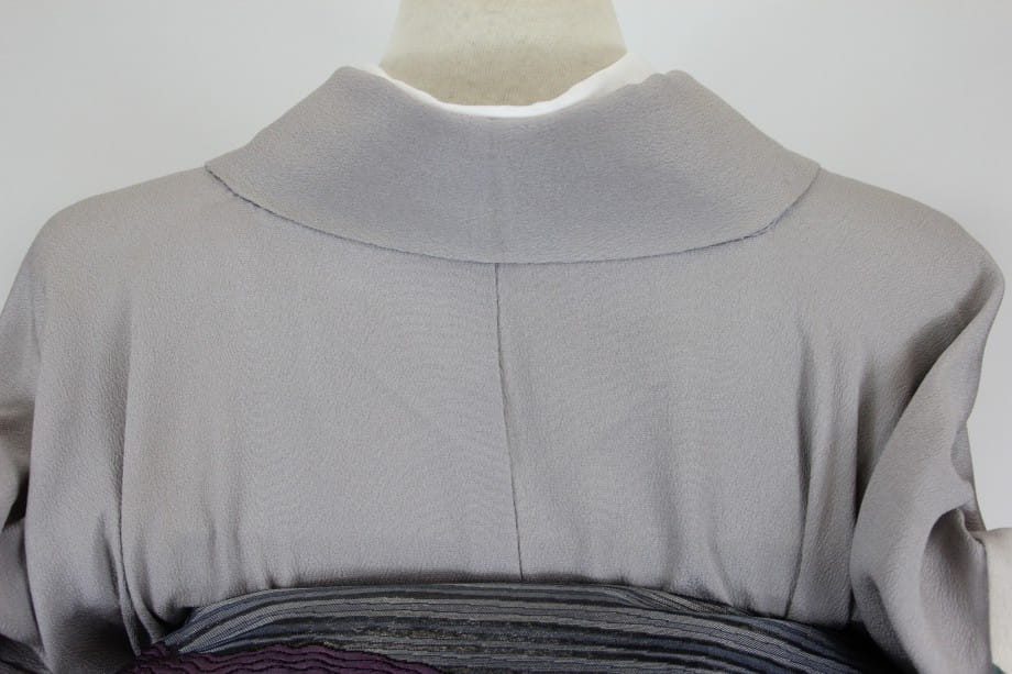 【訪問着レンタル】二藍色のぼかしに手描き友禅の訪問着