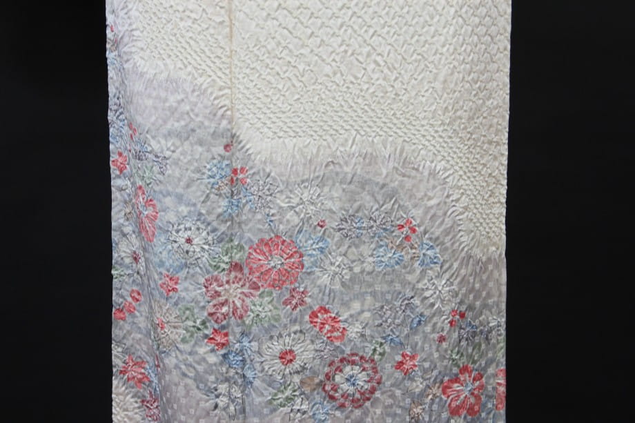 【訪問着レンタル】綸子に総絞りと辻が花の訪問着