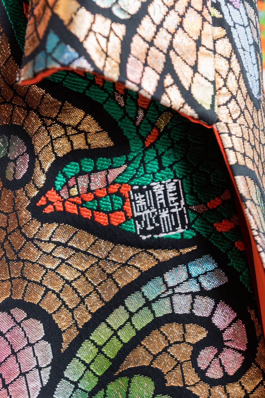 【和装の結婚式】龍村製緻密な織りの色打掛一式