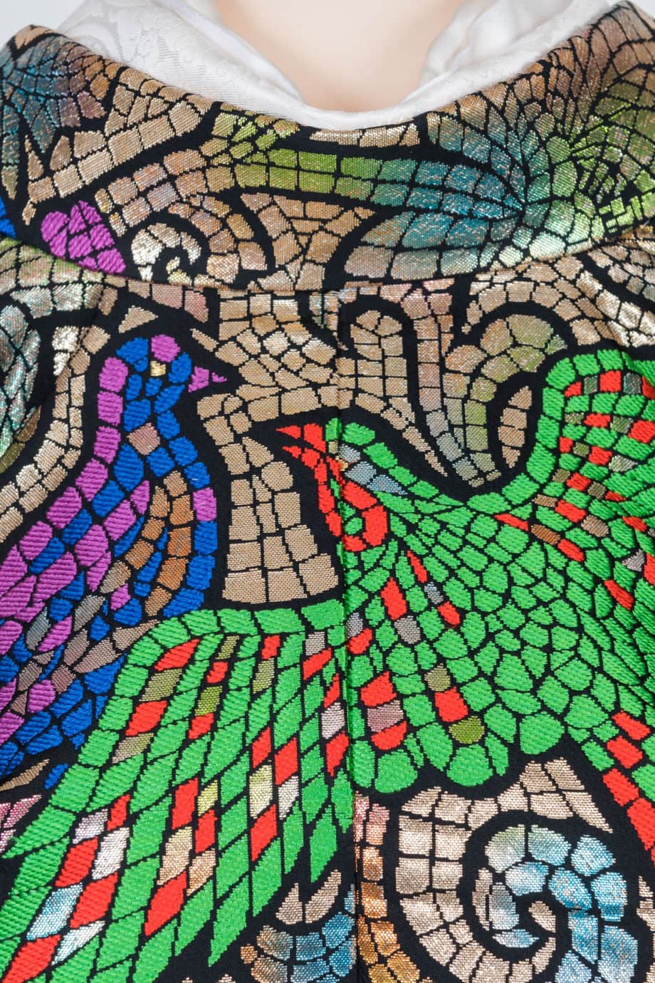 【和装の結婚式】龍村製緻密な織りの色打掛一式